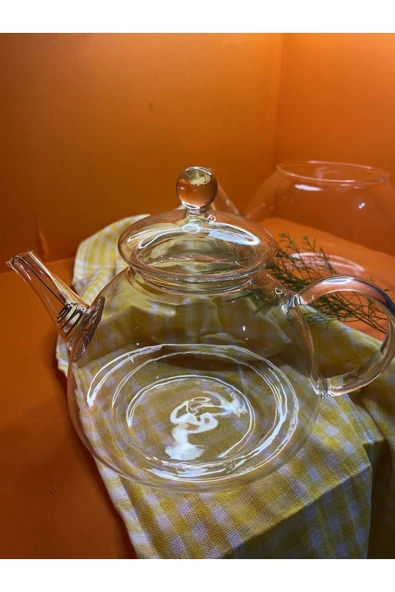 Borosilikat Çaydanlık Ateşe Dayanıklı - Resim 2