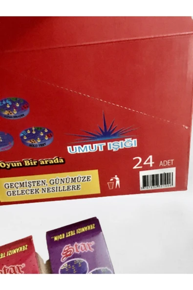 24 Adet Solo Test .. Zeka Aktivite Faaliyet Etkinlik Eğitici Oyuncak. - Resim 4
