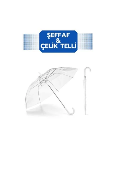 Şeffaf Şemsiye - ETC3698-2661 - 1