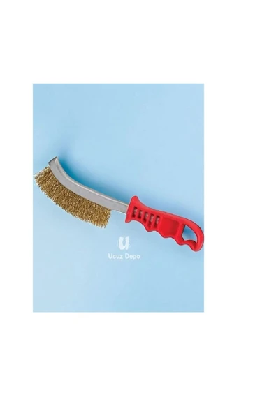 Plastik Saplı Tel Fırça Mangal Fırçası ürün görseli