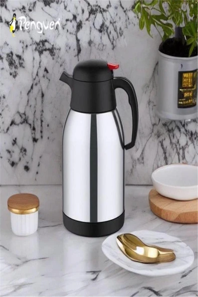 Penguen Tombul Çelik Termos 2 Lt Png 1200p ürün görseli