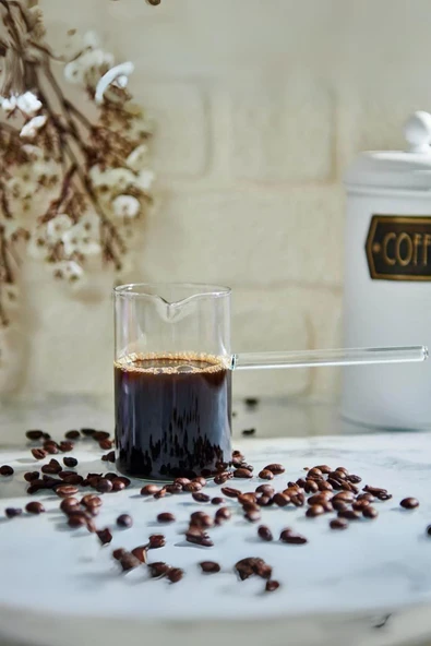 Borosilikat Cam Lüx Cezve 400 ml ürün görseli