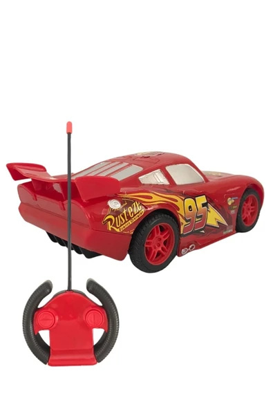 Cars Uzaktan Kumandalı Pilli Işıklı Şimşek Mcqueen 2 Fonksiyon(GİDİŞ-GELİŞ) - 2