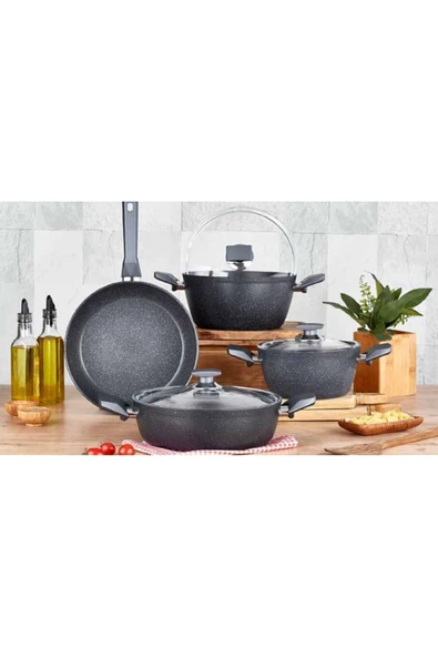 Granit Pia 7 Parça Tencere Seti ürün görseli