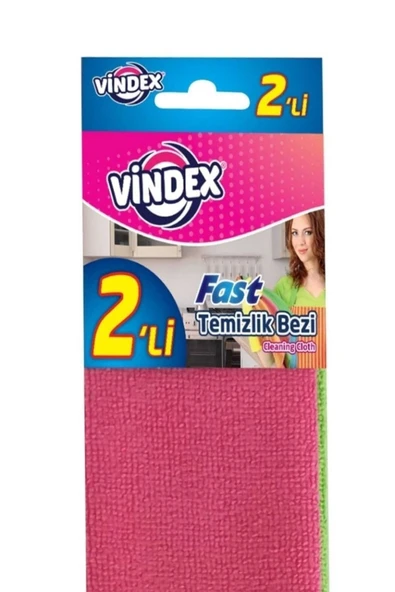 Fast Vindex Fast Mikrofiber Bez 2'li Açık ürün görseli