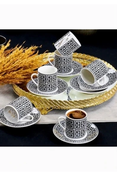 Perotti Aldon 4’lü Porselen Kahve Fincanı ürün görseli
