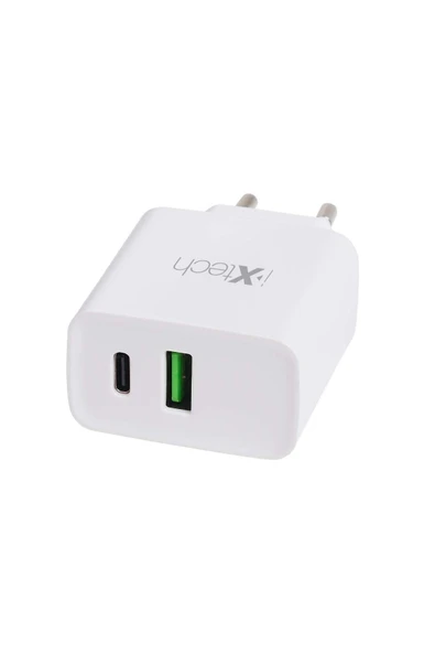 Type -c Usb Çift Çıkışlı 20w Pd Güç Adaptörü - Resim 2