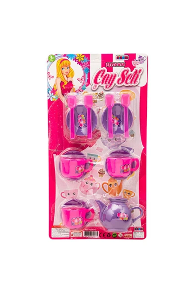 KARTELA ÇAY SETİ OYUNCAK ürün görseli