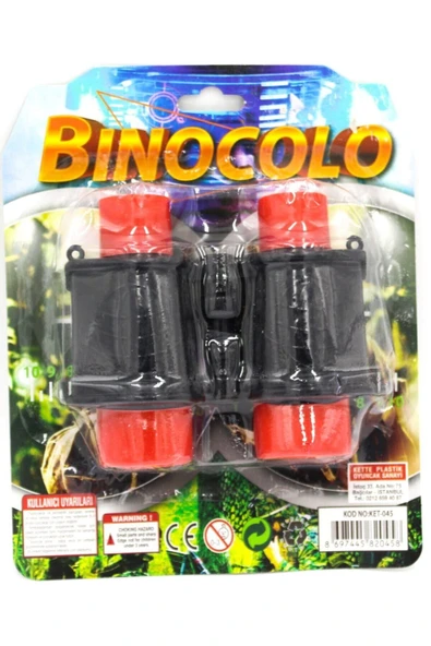 Binocolo Oyuncak Dürbün - Kırmızı ürün görseli