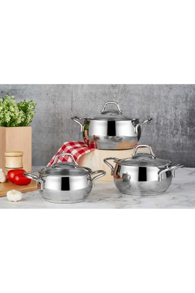 6 Parça Serena Silver Tombul 9145 ürün görseli