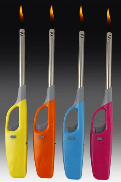 1 Adet Ocak Çakmağı Barbeküde Mutfakta Piknikte Sobada Kampta Gaz Ocağında Doldurulabilir Çakmak ürün görseli