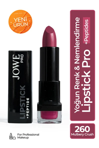 Professional Yoğun Renk Ve Nemlendirme Sağlayan Peptide İçerikli Ruj Mulberry Crush - 1