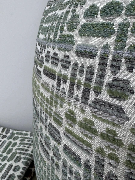 NİVEMESHOME KIRLENT KILIFI 45X45 LİSA 02 YEŞİL - 7