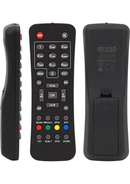 Amstrad Amstrad, Kawai, Citybox, Digipol Büyük Kalıp Sd Uydu Alıcısı Kumandası ürün görseli 1