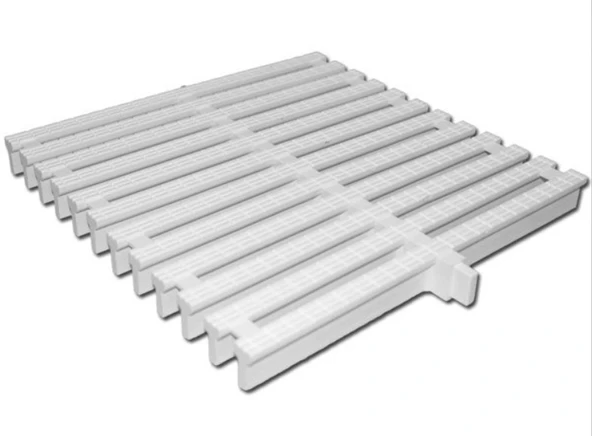 Gemaş Havuz Savak Kanal Izgarası Plastik 25 cm Tek Geçme (1 metre)-ToptancıyızBiz - Resim 2