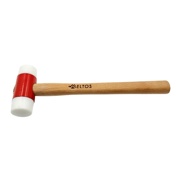 Eltos EVT831 40mm Ahşap Saplı Vidalı Plastik Tokmak ürün görseli