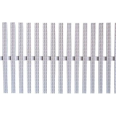 Gemaş Havuz Savak Kanal Izgarası Plastik 25 cm Tek Geçme (1 metre)-ToptancıyızBiz ürün görseli