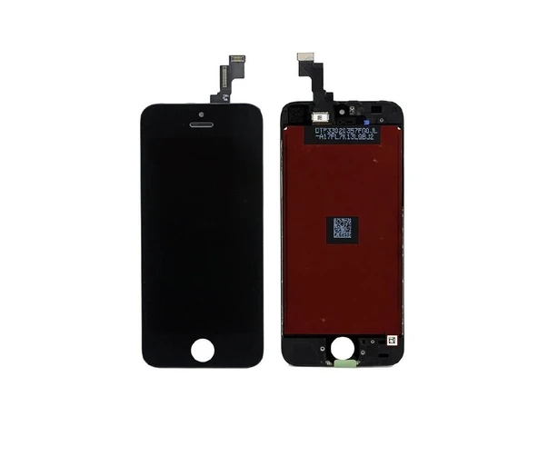 Apple Uyumlu iPhone 5S LCD Ekran Dokunmatik A+++Kalite - Siyah - 1