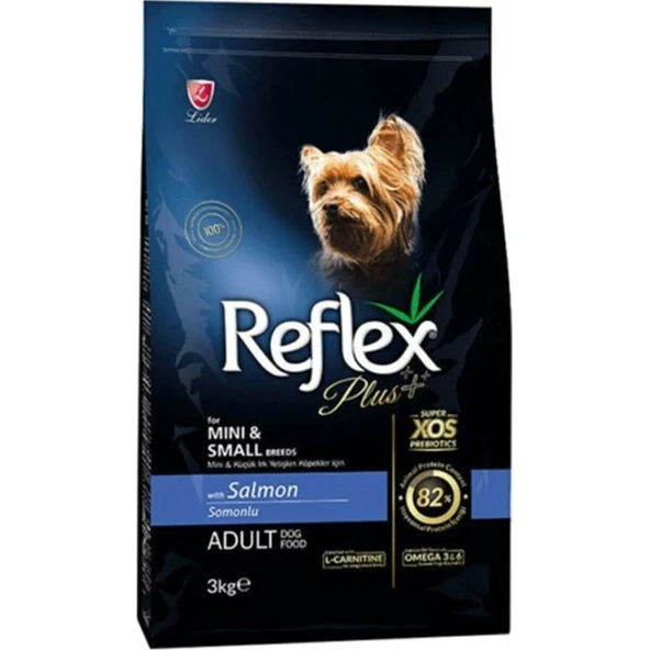 Plus Somonlu Mini ve Küçük Irk Yetişkin Köpek Maması 8 kg ürün görseli 1