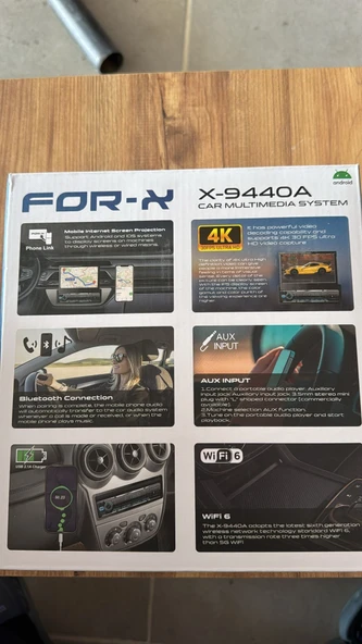 FOR-X indash 2-32 gb kızaklı multimedya - Resim 2