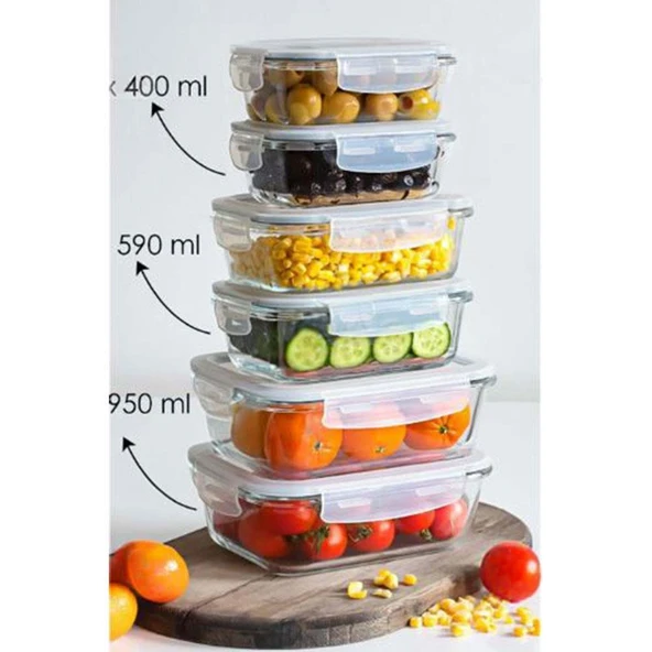 SADO KTW1388-2 Orta Boy Vakumlu Saklama Kabı - 590 ml - 2