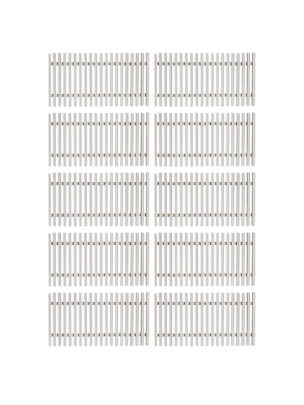 Sinada Havuz Savak Kanal Izgarası Plastik 30 cm Çift Geçme (10 metre)-ToptancıyızBiz ürün görseli