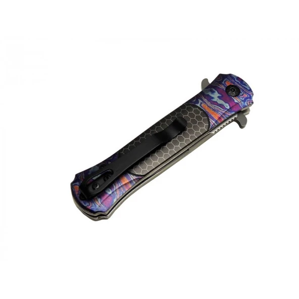 Jeep Çakı Mor Marka:SAMURAI Ürün Kodu: DA-145 mor 20 CM - Resim 2