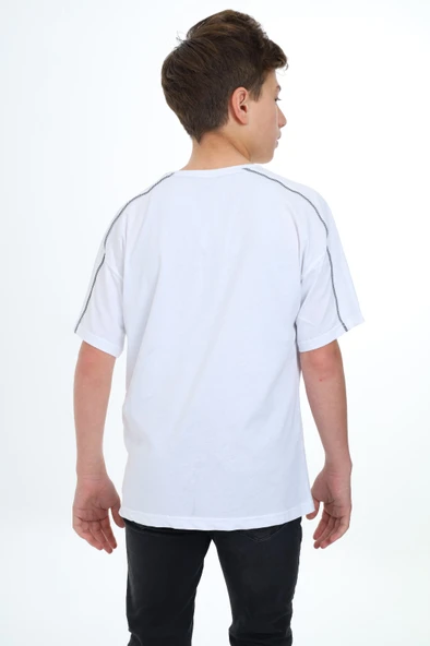 Toontoy Erkek Çocuk Baskılı Tişört - 8