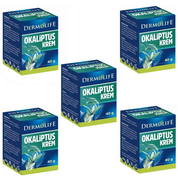 Dermolife Okaliptus Krem 40 gr 5 Adet ürün görseli 1