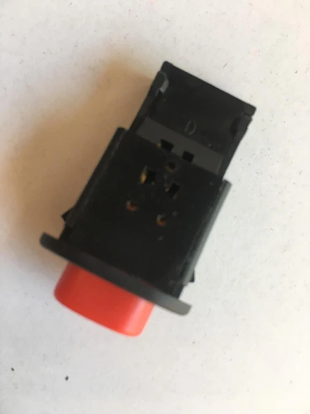 Scooter Cup Küçük Model Dörtlü Flaşör Düğme - Resim 3