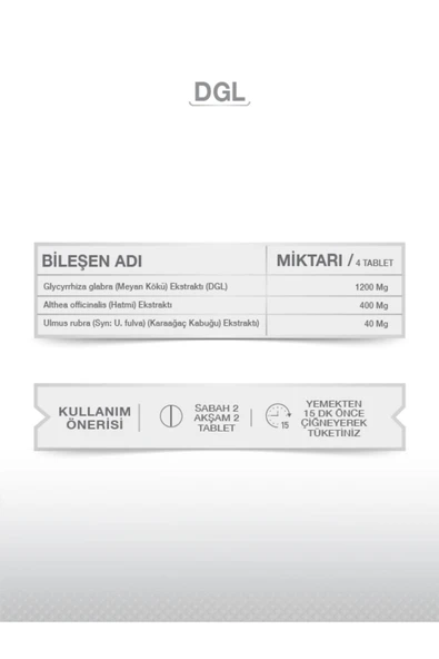 Goodday Dgl Vegan Besin Takviyesi 120 Tablet - Resim 3