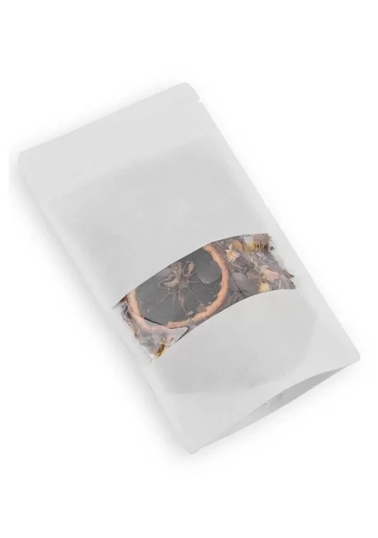 Beyaz Kraft Pencereli Doypack 25x34x12 cm (50 Adet) - Resim 3