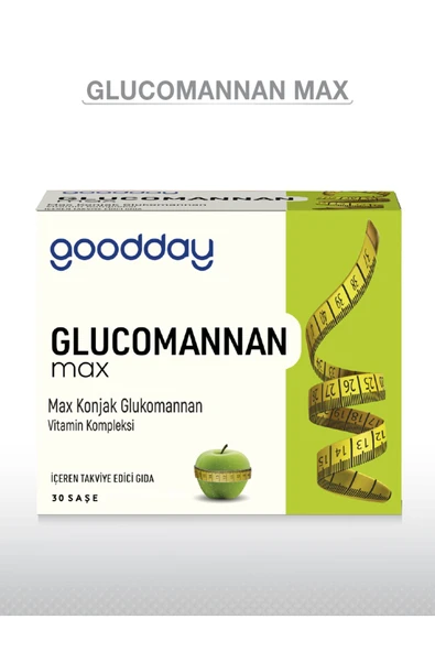 Goodday Glucomannan 30 Saşe - 4000 Mg Glucomannan - Resim 2