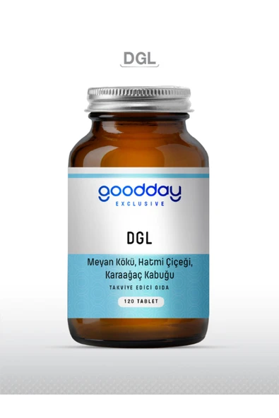 Goodday Dgl Vegan Besin Takviyesi 120 Tablet ürün görseli