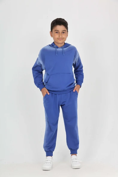 Toontoy Erkek Çocuk Saturday Baskılı Eşofman Takım - 4