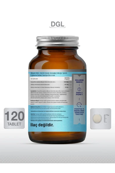 Goodday Dgl Vegan Besin Takviyesi 120 Tablet - Resim 2