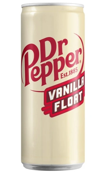Dr Pepper Vanilla Float - Vanilyalı Gazlı İçecek 330 ml ürün görseli 1