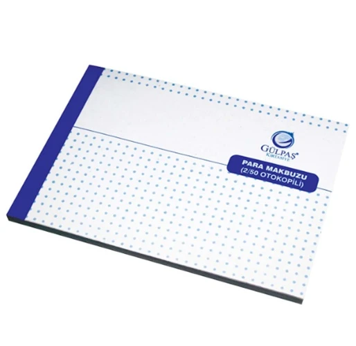 Gülpaş Para Makbuzu Otokopili 2/50 14X20Cm - 6 adet ürün görseli 1