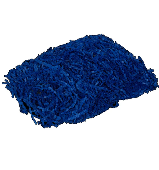 Lacivert Kırpık Z Zigzag Pelur Kırpıntı Kağıt 100 Gram Süs Dolgu Malzemesi Navy Blue Paper ürün görseli 1