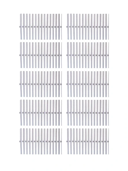 Sinada Havuz Savak Kanal Izgarası Plastik 20 cm Tek Geçme (10 metre)-ToptancıyızBiz ürün görseli