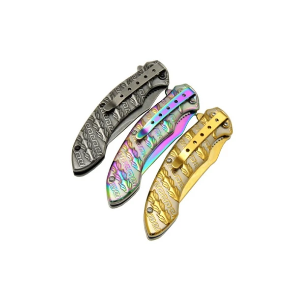 Metal Snake Çakı Gold Marka:Alaska Ürün Kodu: S-2074A GLD 21 CM - Resim 3