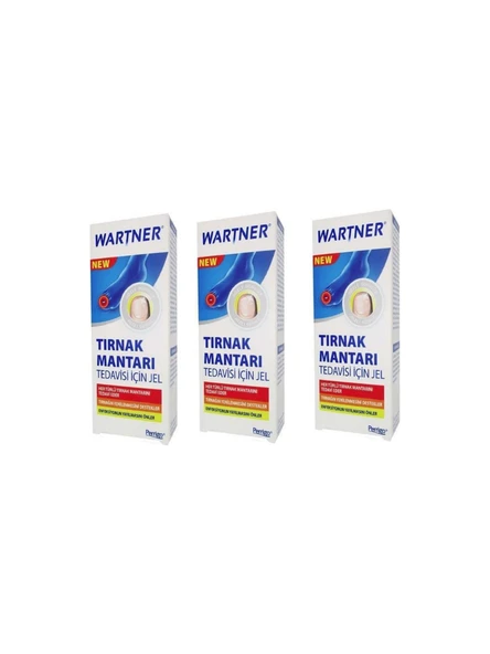 Wartner Tırnak Mantarı Tedavi Jeli 7 ml 3 ADET - 1