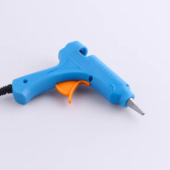 7.5 mm 20W Sıcak İnce Mum Silikon Tabancası 190°C Hızlı Isınan Güçlü Yapıştırıcı Tabanca Ergonomik - Resim 4