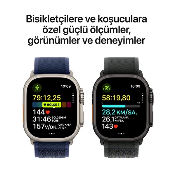 APPLE Watch Ultra 2 GPS + Cellular 49mm Natural Titanium Case with Tan Alpine Loop - Large - 3