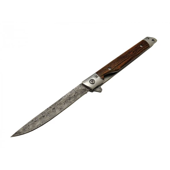 M390 Damascus Çakı Ürün Kodu: M390 DMS 21.5 C M - Resim 2