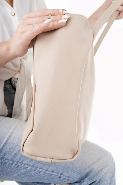 Muggo LEA Kadın Shopper El ve Omuz Çantası - 12