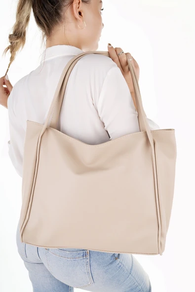 Muggo LEA Kadın Shopper El ve Omuz Çantası - 10