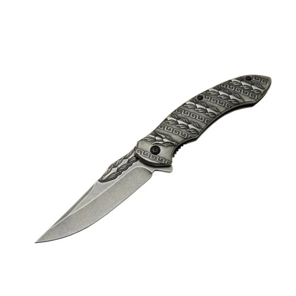 Metal Snake Çakı Titanyum Marka:Alaska Ürün Kodu: s-2074 b GRİ 21 CM ürün görseli