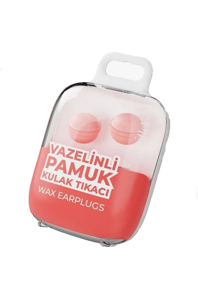 Otifleks Vazelinli Pamuk 4lü Kulak Tıkacı