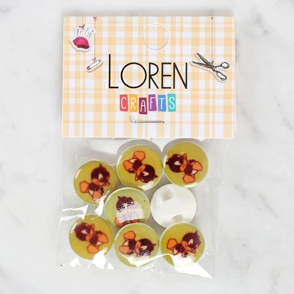 Loren Crafts 8'li Ördek Düğme - 1204 ürün görseli